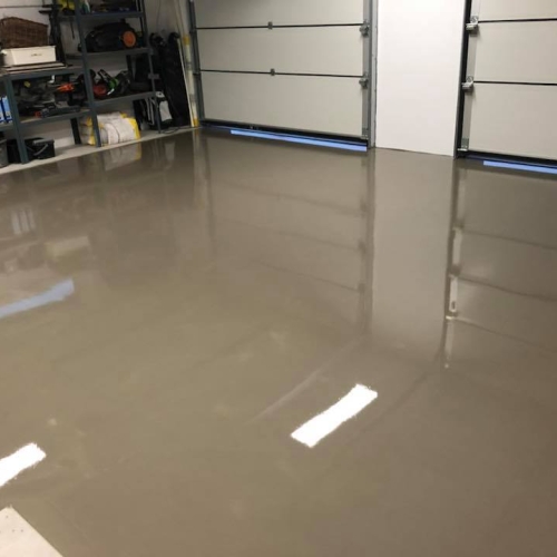 Epoxygulv garage